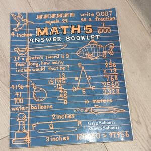 Teaching Textbooks Math 5 Answer Booklet